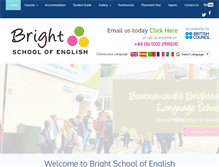 Tablet Screenshot of brightenglishschool.com